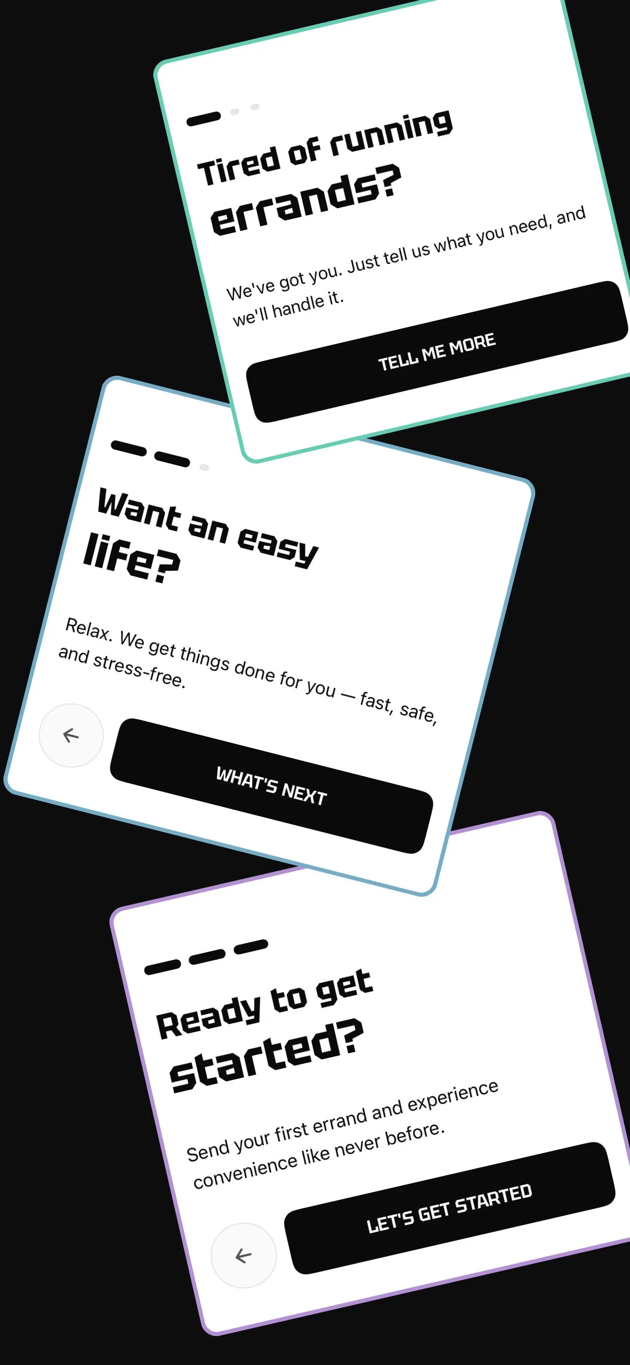 Light Errand app screenshot 1