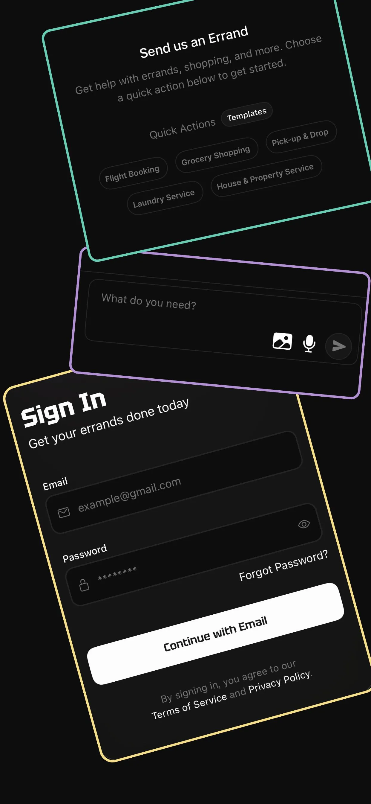 Light Errand app screenshot 5